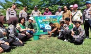 PT TPP Dukung Program Green Policing Gelar Penanaman Pohon dan Sosialisasi di SMPS Tunggal Lestari