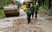 Lewat Perbaikan Infrastruktur Jalan, PT KTU Tingkatkan Kenyamanan Mobilitas Warga