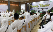 108 Jemaah Calon Haji PTPN IV Regional III Ikuti Tepung Tawar