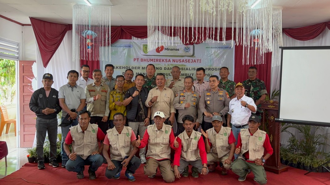 Anak Usaha Minamas Plantation PT BNS Perkuat Kolaborasi Perlindungan Gambut Melalui Program DMPG
