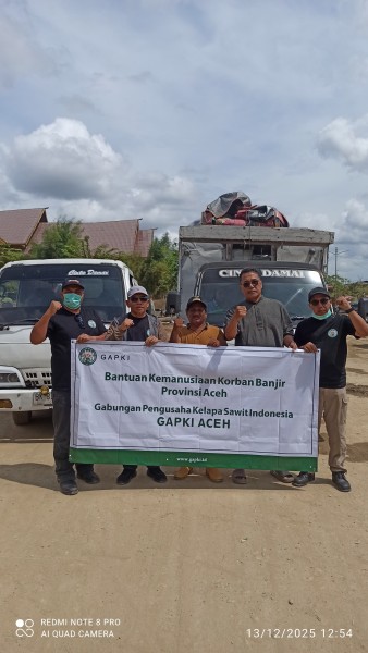 GAPKI Aceh Salurkan Bantuan Air Bersih hingga Bahan Pangan untuk Korban Bencana
