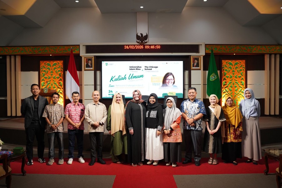 UIR dan The Chicago School Amerika Serikat Gelar Kuliah Umum, Bahas tantangan Perilaku Gen Z