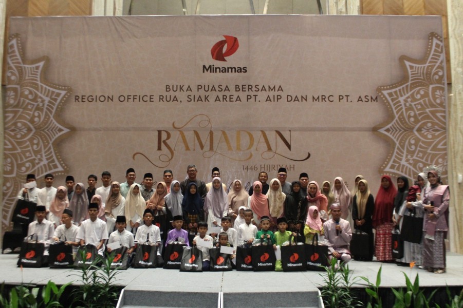 Perkuat Silaturahmi, Minamas Bukber dengan Stakeholder dan Anak Yatim