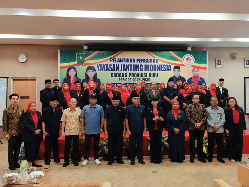 Annisa Pohan Diwakili Sekjen YJI Pusat Lantik Pengurus YJI Cabang Riau