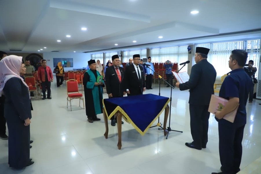 Pelantikan Pejabat Pemko Pekanbaru Berlanjut: Syamsuir Asisten I, Firman Hadi Plt Asisten III