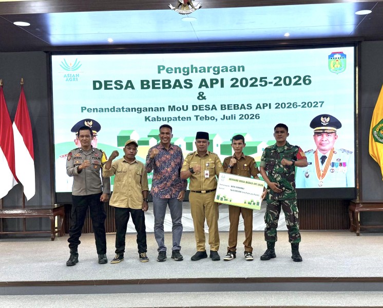 Program Desa Bebas Api (DBA)  Asian Agri Dorong Kemandirian Desa dalam Mencegah Karhutla
