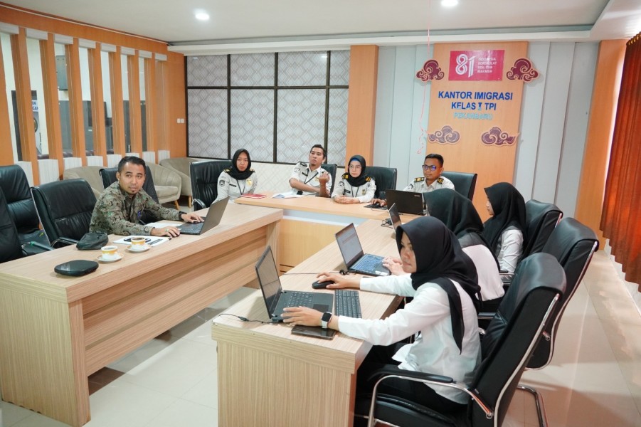 Ombudsman Nilai Penyelenggaraan Pelayanan Publik di Imigrasi Pekanbaru