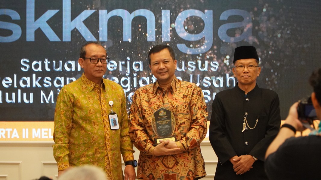 Tata Kelola Anggaran Terbaik, SKK Migas Raih “Jawara Of The Year 2025