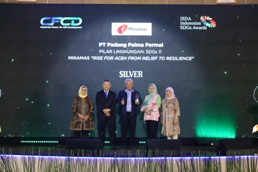 PT PPP Minamas Plantation Raih Silver ISDA Award 2026