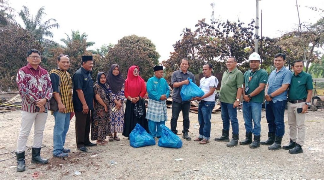 Kehadiran PT SAI Bantu Pemulihan Masyarakat Korban Kebakaran