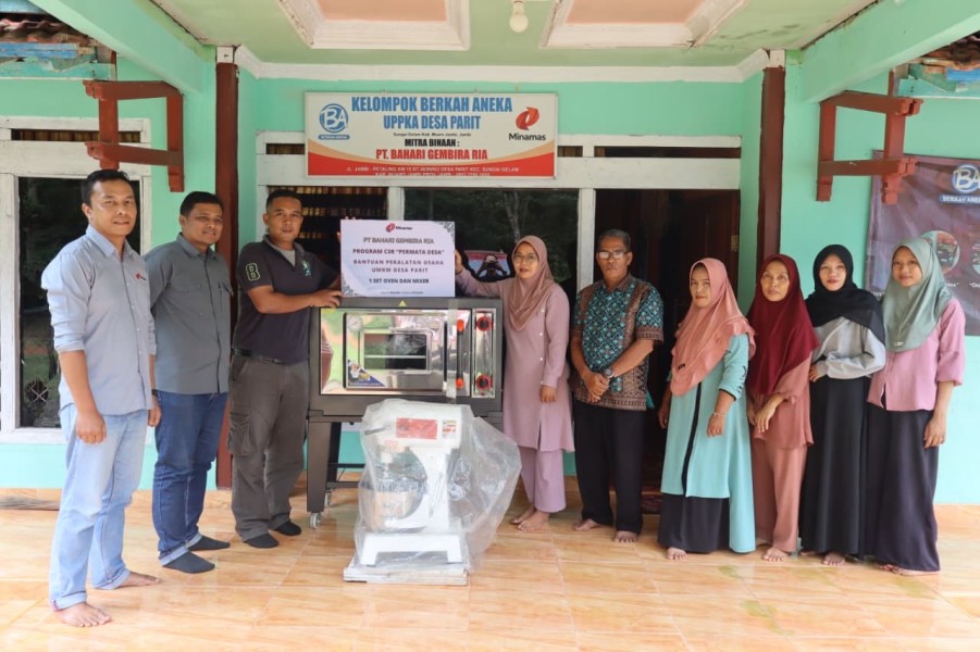 PT BGR Perkuat Kapasitas UMKM Desa Parit Lewat Program “Permata Desa”