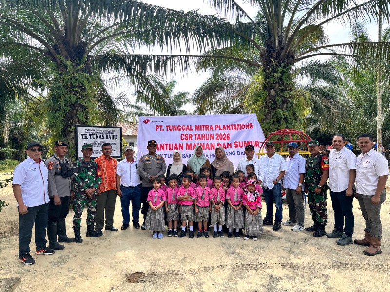 PT TMP Salurkan Bantuan Mainan dan Sumur untuk Dukung Pendidikan Anak Usia Dini