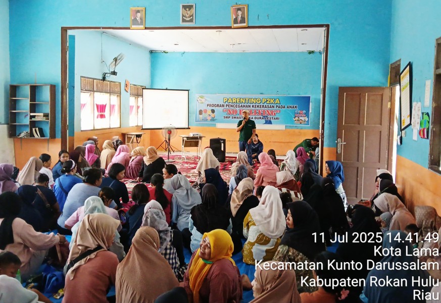 PT EDI Bersama SMP Eka Dura Lestari Gelar Edukasi Parenting Cegah Kekerasan pada Anak