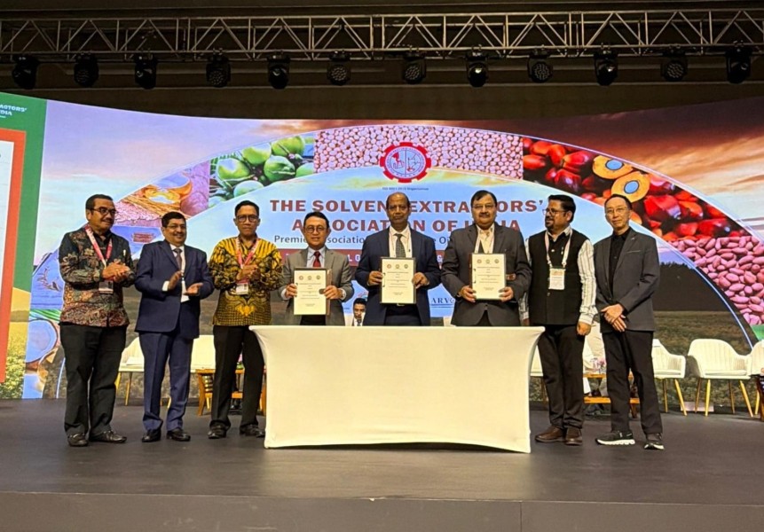 India, Sekutu Asia, dan Indonesia Menandatangani Nota Kesepahaman Tiga Pihak