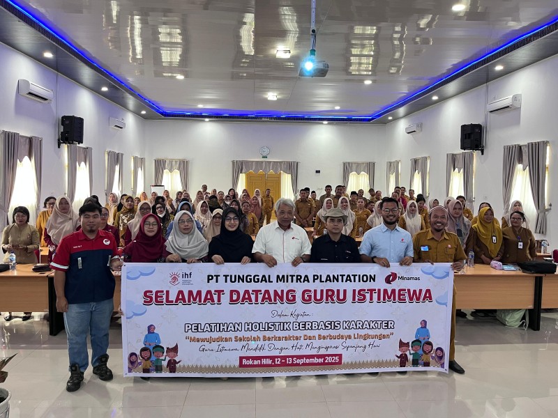 Sekolah Peduli Api, Komitmen PT TMP - Anak Usaha Minamas Plantation Wujudkan Pendidikan Berkarakter dan Peduli Lingkungan