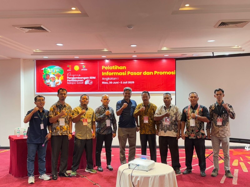 Pelatihan Informasi Pasar dan Promosi Sawit Digelar di Riau: Dorong Peningkatan Daya Saing Produk Sawit Nasional