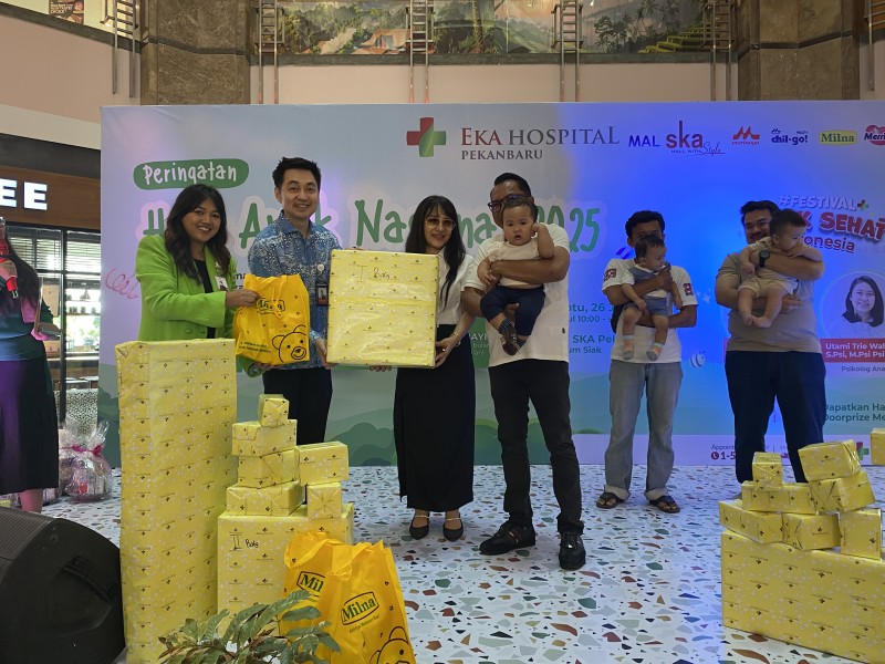 Peringati Hari Anak Nasional, Eka Hospital Gelar Berbagai Lomba