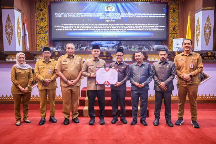 Akhirnya Ranperda PSPD Menjadi Perda Usai Disetujui Pemko Pekanbaru dan DPRD