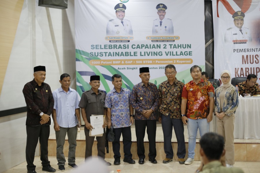 Dua Tahun Program SLV di Aceh Singkil Membuahkan Hasil Nyata bagi Petani dan Lingkungan