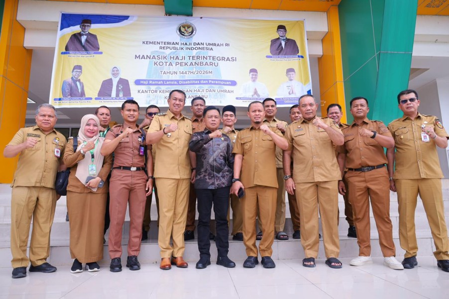 Bupati Meranti Adopsi Inovasi Pelayanan Saat Berkunjung ke Pemko Pekanbaru