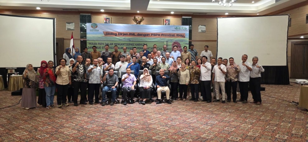 Dirjen PHL bersama APHI Riau Gelar Dialog Atasi Karhutla di Riau