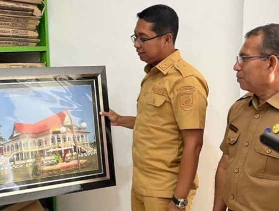 Wakil Bupati Rokan Hilir Kunjungi Dinas Perpustakaan dan Kearsipan