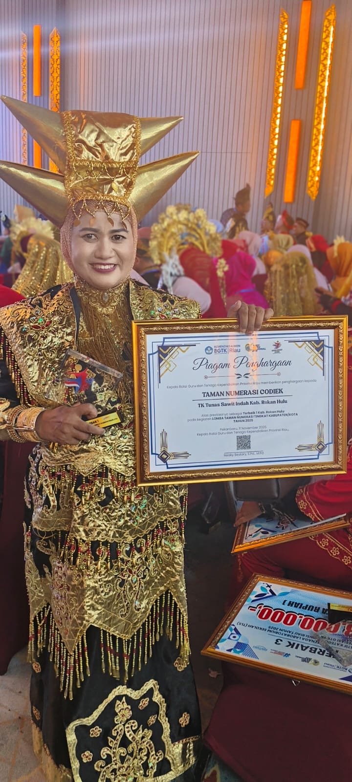 Dukung Gerakan Numerasi Nasional, TK Tunas Sawit Indah PT SAI Torehkan Prestasi Tingkat Provinsi